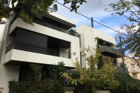 2013: Three-story apartment building with ground floor & two basements, 29 Irodou Attikou street - Chalandri